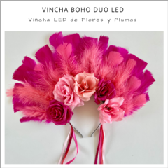 VINCHA BOHO DUO LED
