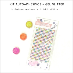 kit Autoadhesivos + GEL glitter