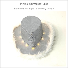 SOMBRERO SILVER COWBOY LED - comprar online