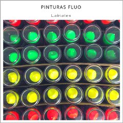 Pinturas fluo - Pack x 2