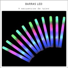 Barras de goma espuma Led - Pack x 10