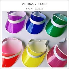 Viseras Vintage - Pack x 10