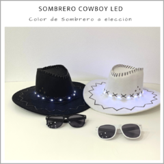 Sombrero Cowboy LED