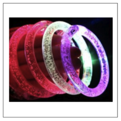 Pulsera acrilico Led - Pack x 10 - Panamá Cotillón