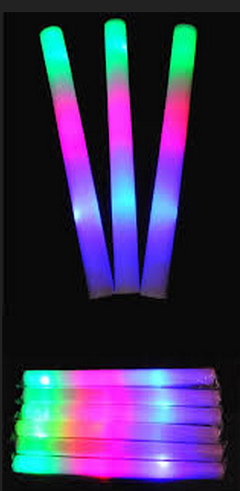Barras de goma espuma Led - Pack x 10 - tienda online