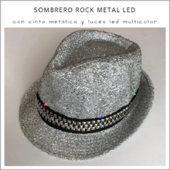 Sombrero ROCK METAL LED