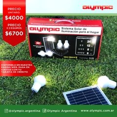 Kit Solar de Luz y carga para celular - tienda online