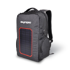 Mochila con panel solar