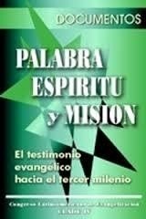 Palabra, espíritu y misión.