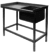 MESA EN ACERO 150 CON 1 PILETA - comprar online