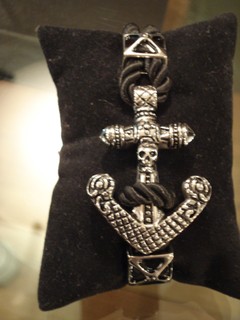Pulsera ancla con cordon