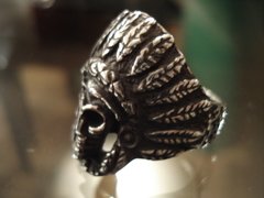 Anillo Indio Skull - CO&CO Joyeria & Diseño