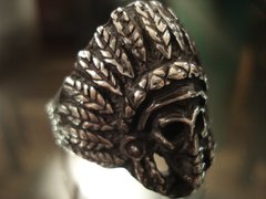 Anillo Indio Skull