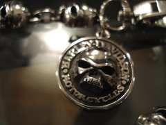 Cadena MARTIN para billetera Harley Davidson con escudo en internet