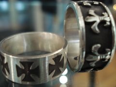 Anillo Cinta Cruz de Malta - comprar online