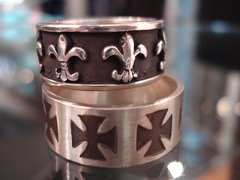 Imagen de Anillo Cinta Cruz de Malta