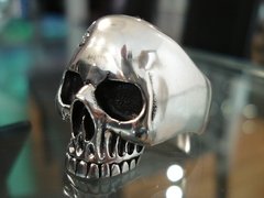Anillo Flower Skull - tienda online