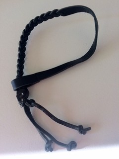 Pulsera TRENZA Y CALAVERA - comprar online