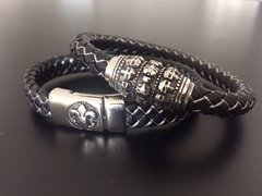 Pulsera Flor de lis con Iman - CO&CO Joyeria & Diseño