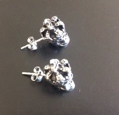 Aros Calaveras OJOS CELESTES - tienda online