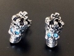 Aros Calaveras OJOS CELESTES