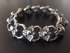 Pulsera CALAVERAS ALADAS - comprar online