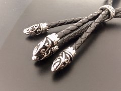 Pulsera DRAGONES CUERO TRENZADO - tienda online