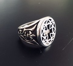 Anillo SELLO CRUZ & LIS