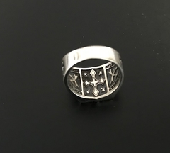 Imagen de Anillo Cruz Grabada