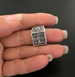 Anillo Cruz Grabada