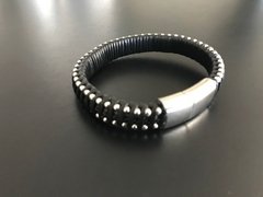 Pulsera TEJIDA PUNTOS DE ACERO - comprar online