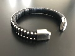 Pulsera TEJIDA PUNTOS DE ACERO - tienda online