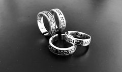 Anillo INDIAN CINTA RAYADITA