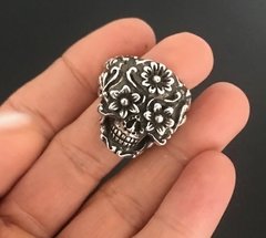 Anillo Calavera Mexicana - CO&CO Joyeria & Diseño