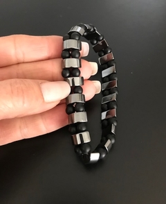 Pulsera Onix & Hematite - CO&CO Joyeria & Diseño