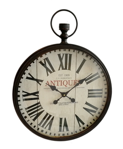 Reloj Metal Antiquites 0.67 mt.