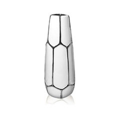 Jarrón cerámica esmaltada - plata 0.14 x 0.38 mt.