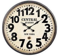 Reloj Metal Central Station 0.80 mts.