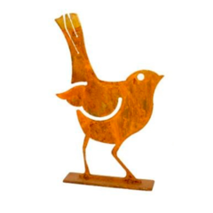 PÁJARO DE CHAPA PARADO