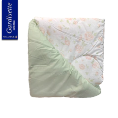Acolchado 1 Plaza Percal 180 Hilos Algodon Diseño Helena