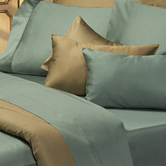 Sabana Danubio 400 Hilos Queen Size Algodon Egipcio Pad