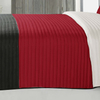 Cover Quilt Kavanagh 2 Plazas Tricolor Rojo