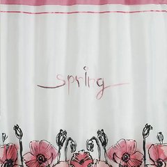 Cortina Baño Teflon Chenille Vintage Diseño Spring