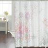 Cortina Baño Teflon Chenille Vintage Diseño Allegra