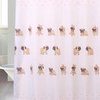 Cortina Baño Lino Diseño Bulldog Frances