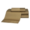 Sabana Danubio 400 Hilos King Size Algodon Egipcio Olive