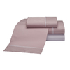 Sabana Danubio Colors 2 Plazas 200 Hilos Mauve