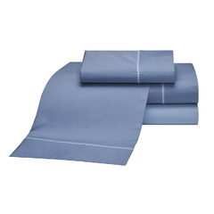 Sabana Danubio Colors King Size 200 Hilos Color Denim