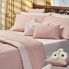 Sabana Danubio Colors 2 Plazas 200 Hilos Blush