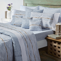 Sabana Nautica 180 Queen Size Diseño Multi